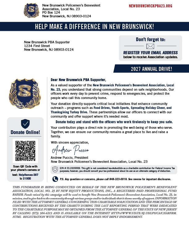 Donation Letter